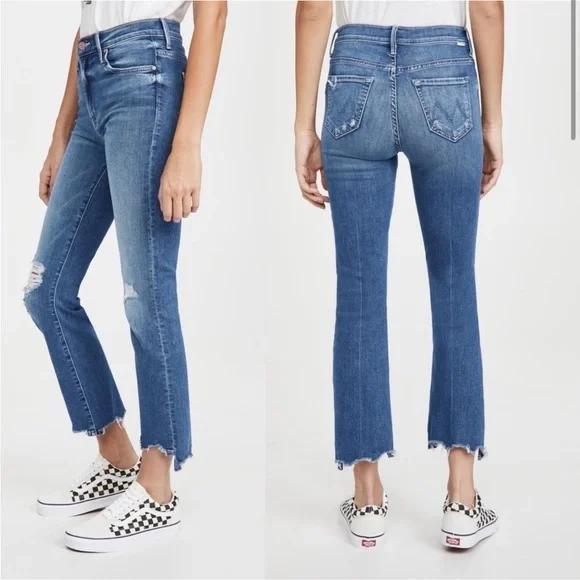 BOGO! Mother The Insider Crop Step Chew Dancing on Coals - Picture 11 of 12